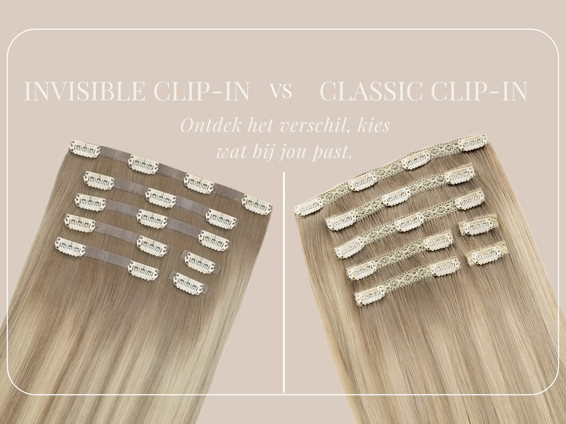 Invisible Clip-in vs. Classic Clip-in