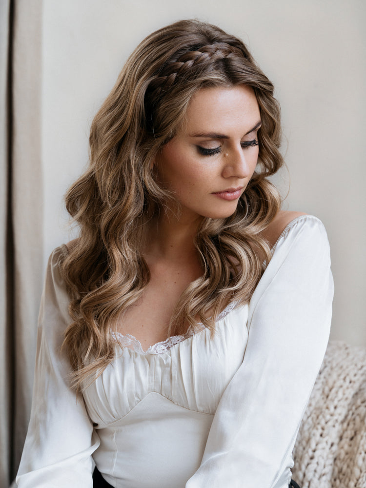 Halo Braid Caramel Hazel 